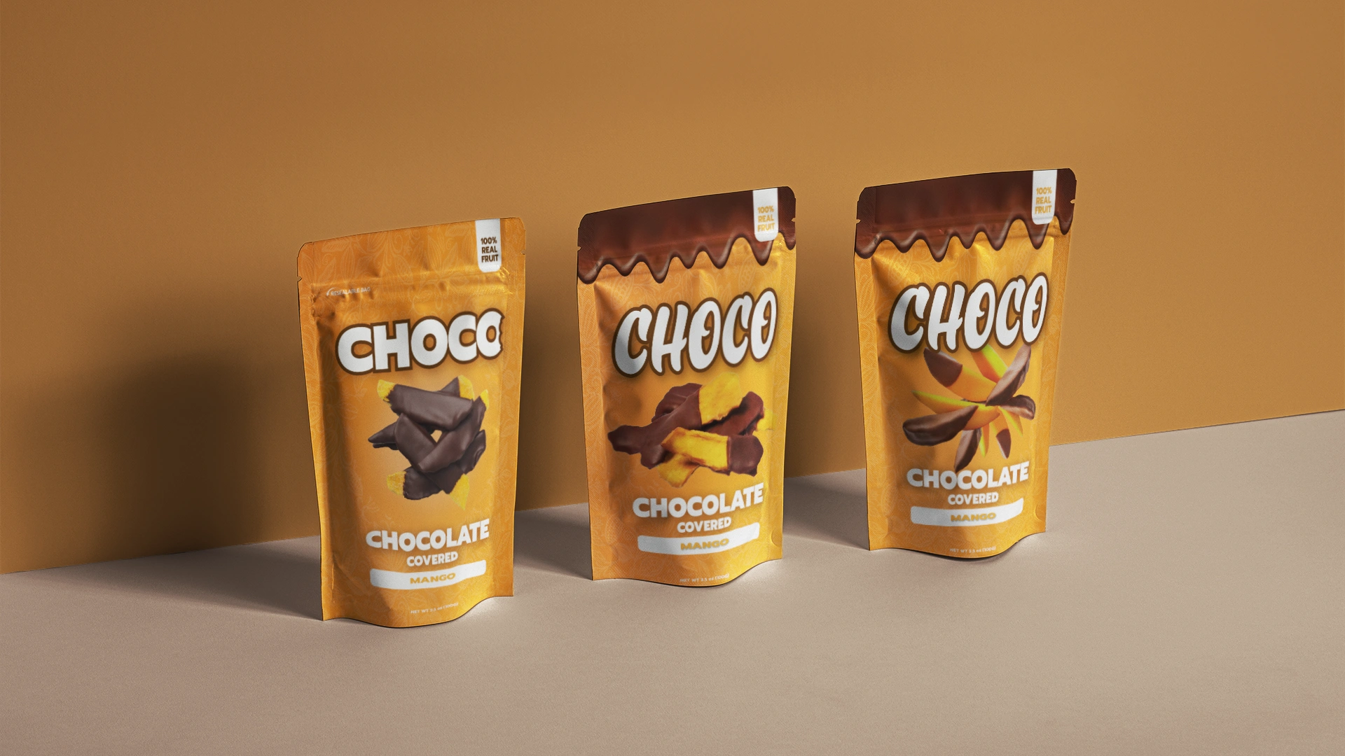 3 pouch mockups lined up